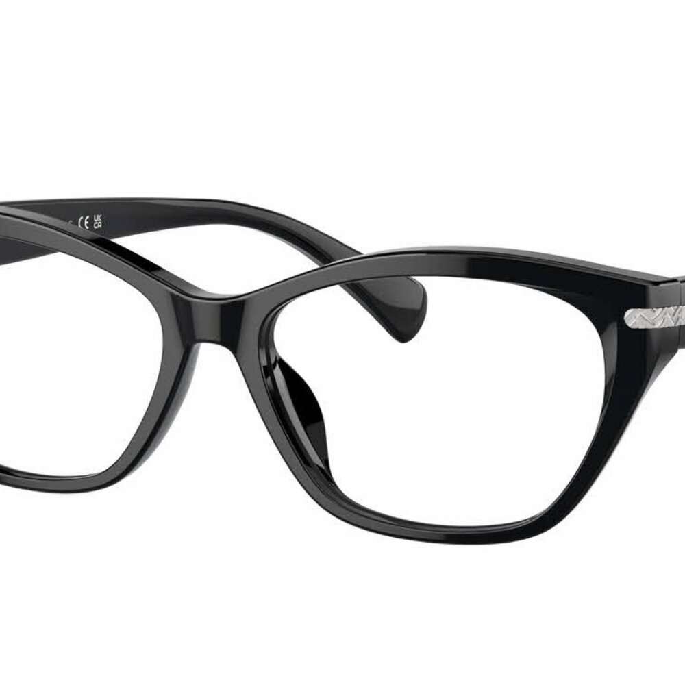NEW RALPH BY RALPH LAUREN RA7161U Eyeglasses – Shiny Black (5001), 53mm